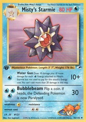 Misty's Starmie - 56/132 - Uncommon - 1st Edition